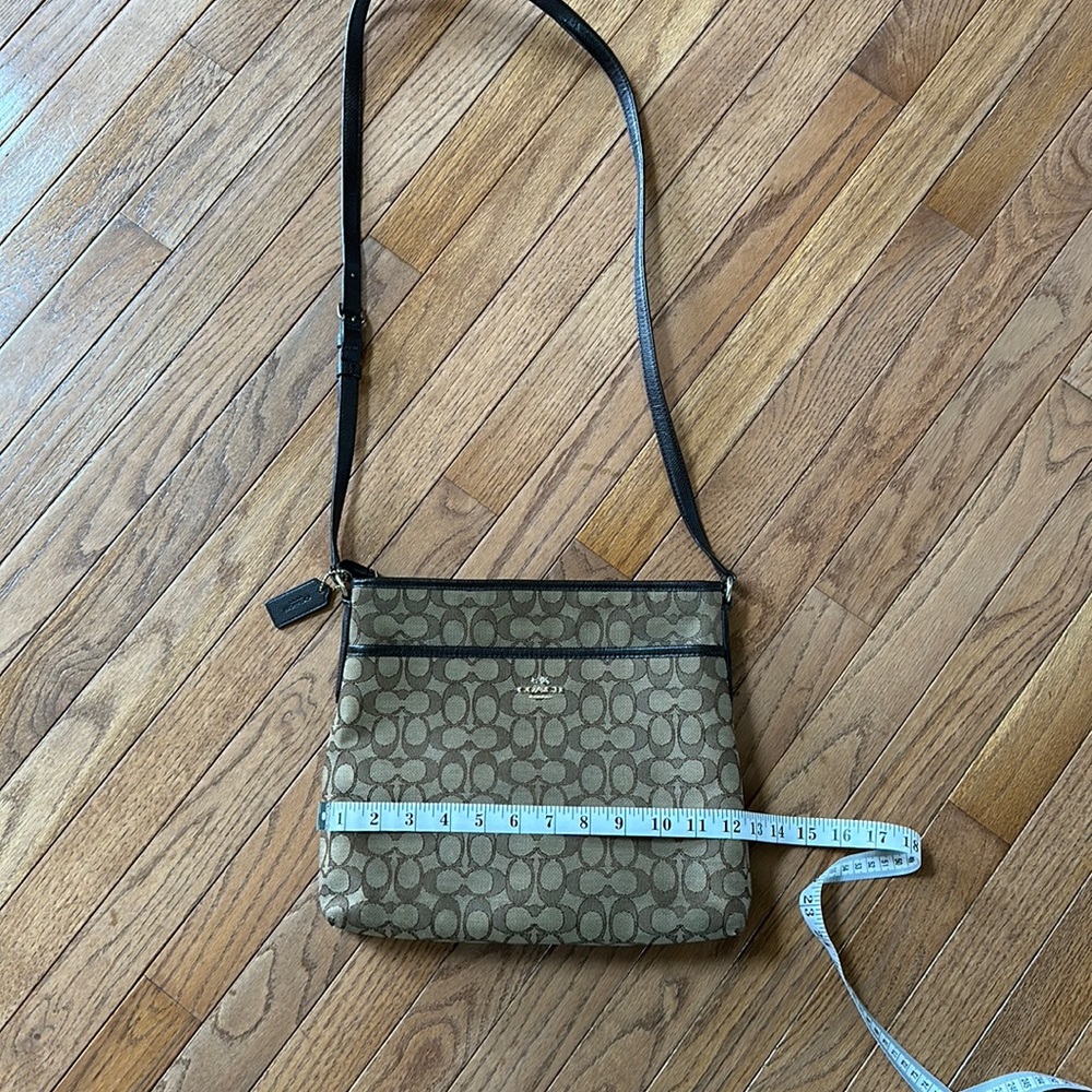 Coach Brown 12 X 10 crossbody